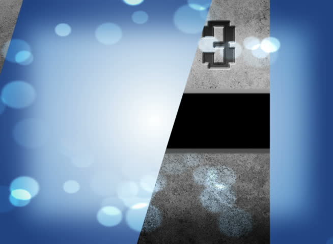 New Year's Eve countdown themed animation.