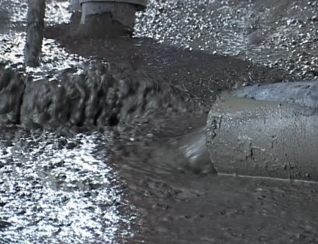 cement pouring