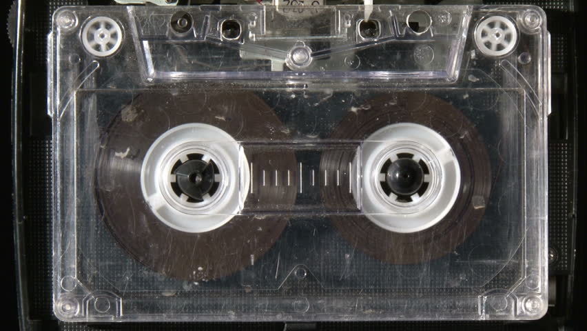 Audio cassette playing