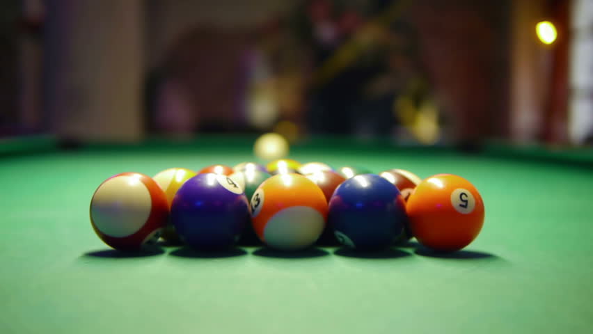 HD - Billiards. First shot