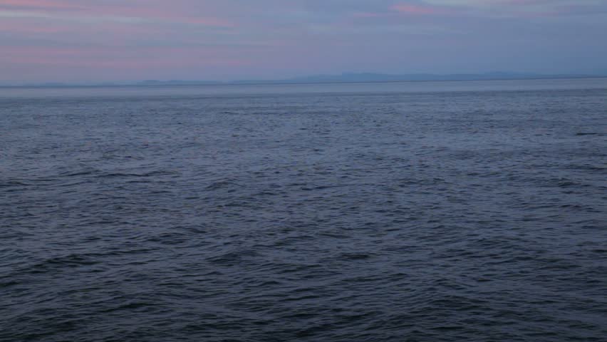 Georgia Strait near Vancouver BC from a BC Ferry.