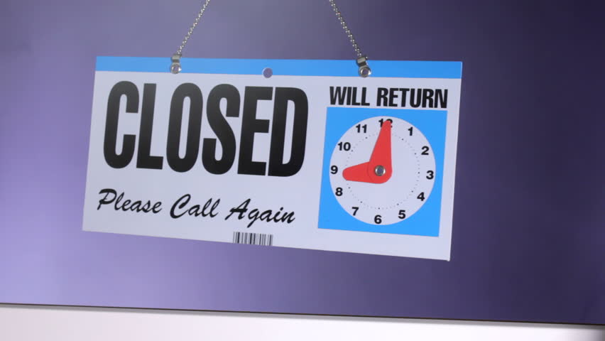 Open sign