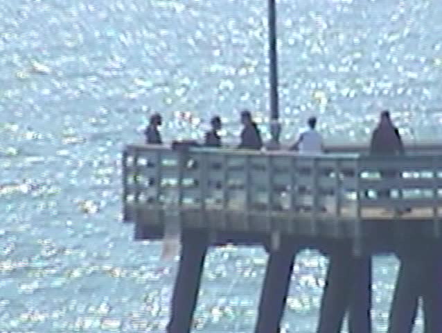 the san clemente pier with no audio sound track