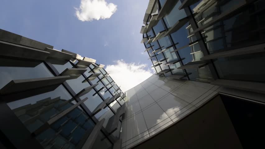Modern office architecture. detail of facade 