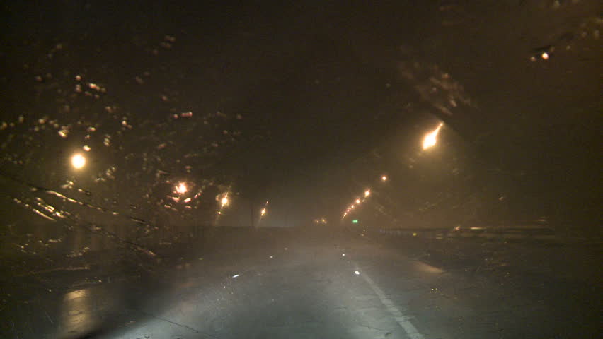 Driving In Severe Hurricane Wind And Rain. Shot in full HD 1920x1080 30p on Sony EX1 XDCAM.
