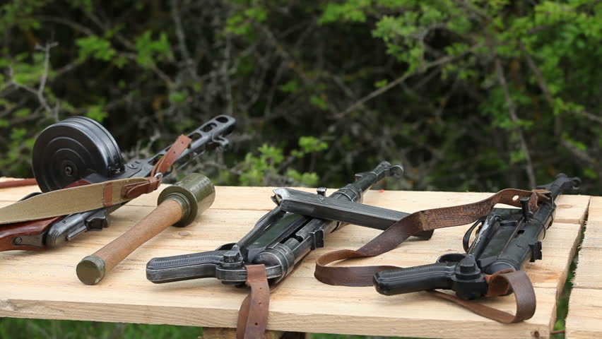 Soviet ammunition prepared for a battle.