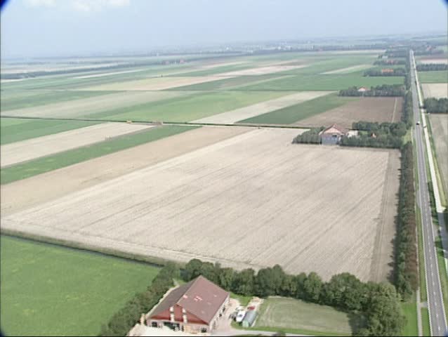 Wieringermeer, A Dutch polder, reclaimed in 1927 as part of the Zuiderzee Works.