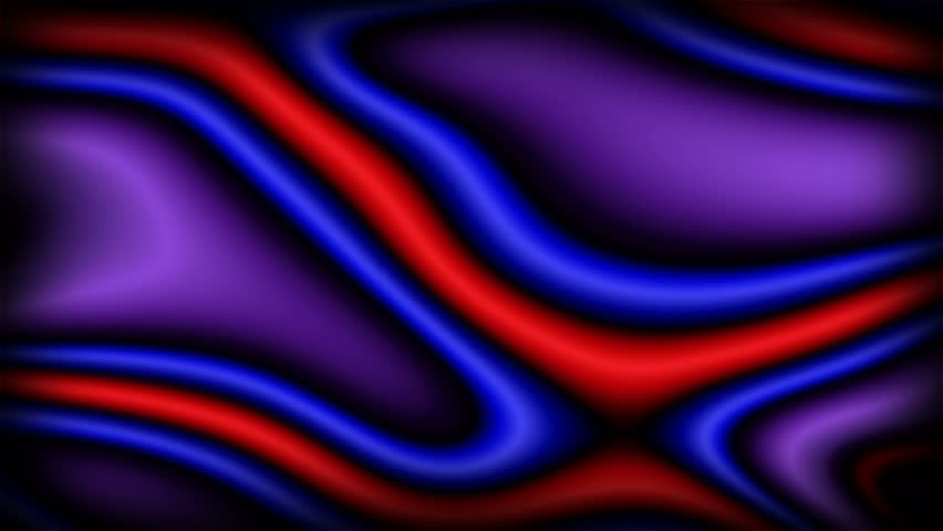 Perfectly seamless loop (no fades) with a colorful pattern of red, purple, and blue against a dark, text-friendly background. Versatile and text-friendly!
