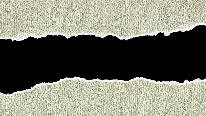 video transition of different torn paper with alpha mask