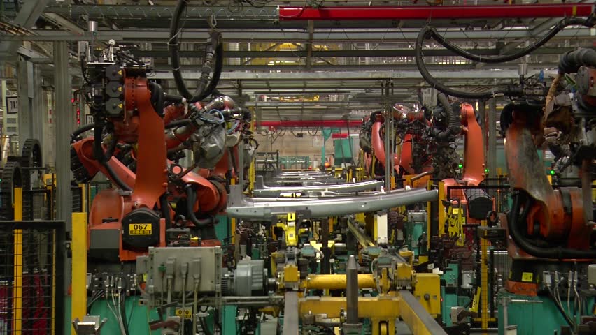 Automobile factory.Car production