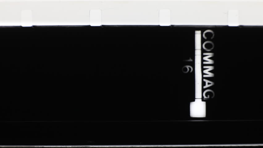 an interesting 16mm leader countdown for television