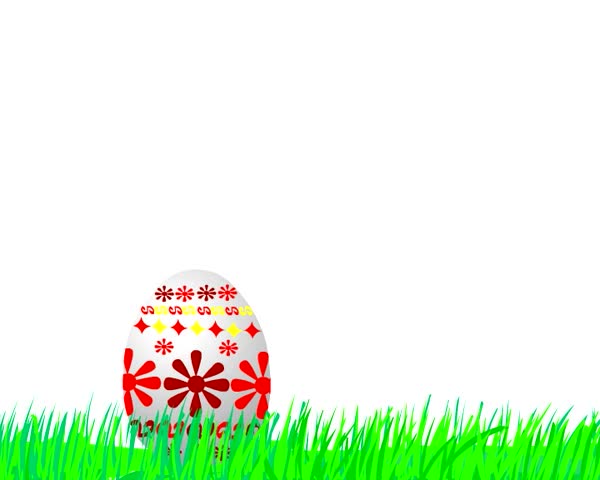 chick jumping from Easter egg