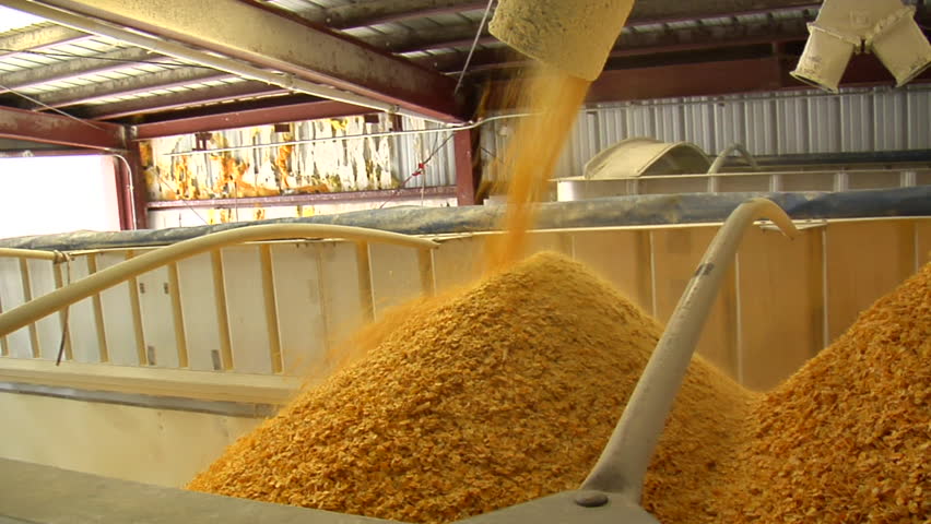 cornflakes load into container