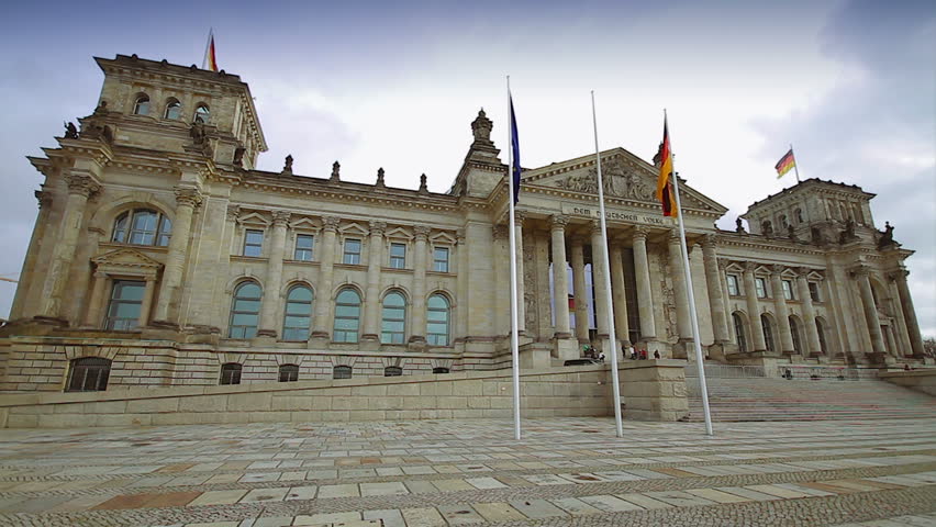 Reichstag building in Berlin