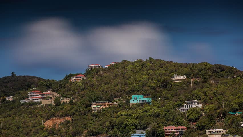 Hillside in St.Thomas, USVI