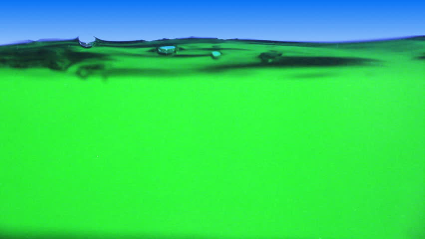 Green Water  wobbling around