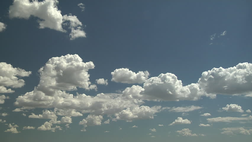 Classic Cumulus. Warm air thermals rising from ground form cumulus with bases around 5000 ft.