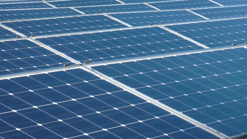 solar panels crane shot 4/9