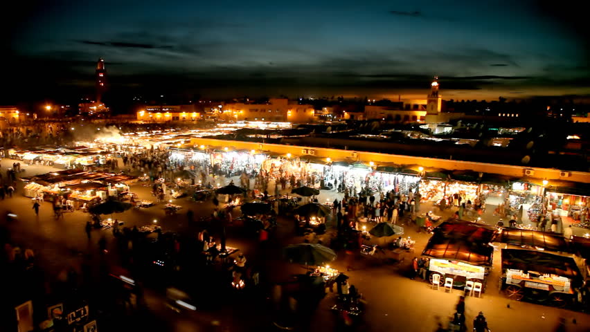 El Jemaa el fna sqare. Marrakesh, Morocco