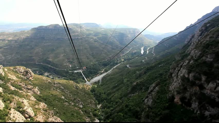 Montserrat Spain Cable Car 