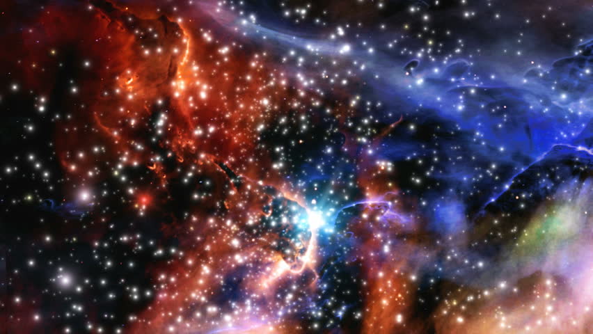 Space travel in nebula