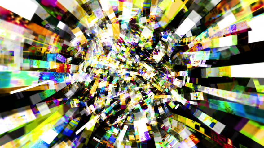 HD - Motion 821: Streaming digital data (Loop).