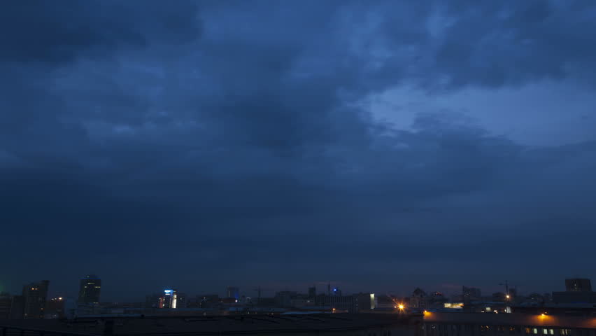 Time lapse footage of the sunsrt and Victory Day fireworks.