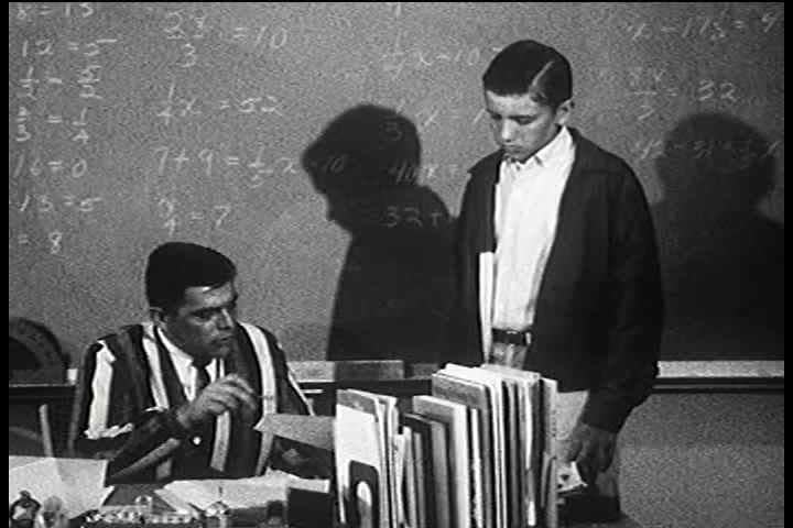 1960s - Young man shows off and is lectured on his behavior