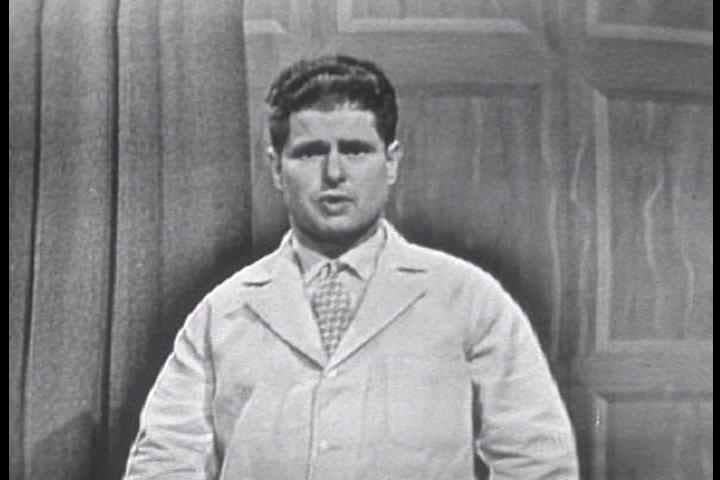 1950s - A simulated nuclear attack is shown. General Andrew then explains how the US is protected by Radar