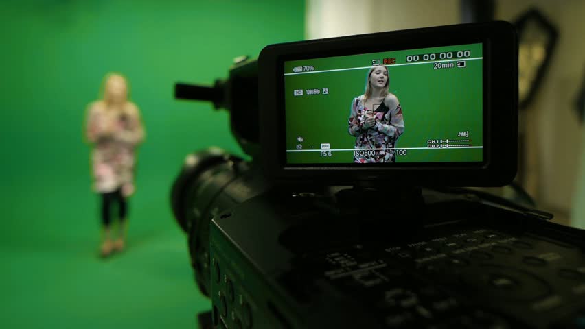behind the scenes green screen