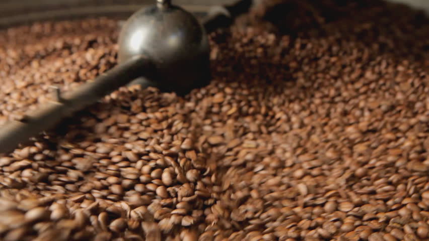traditional coffee roasting