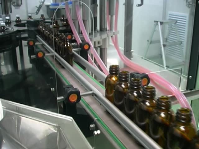 Liquid medicine production line.