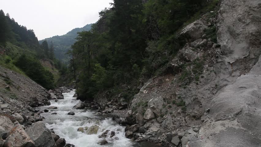 Little Waterfall - Trabzon City in Turkey