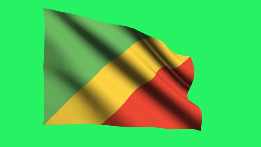 Congo flag animation.