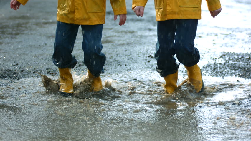 Mud Puddle Visuals Slowed Down