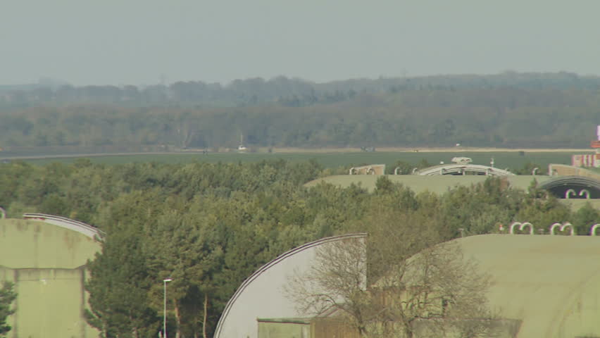 Tornado aircraft takes off from a UK base on training flight