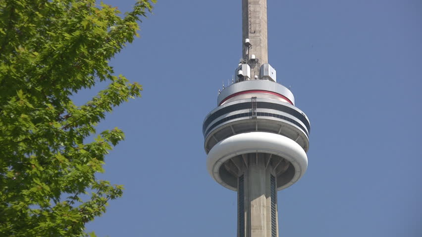 TORONTO - JUNE 3: View of the CN Tower in Toronto, Canada, June 3, 2009. The area around the CN tower has seen an intense period of building, notably a boom in condominium construction in the 2000s.