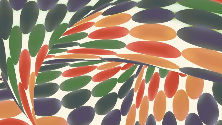 Looping abstract psychedelic animation.