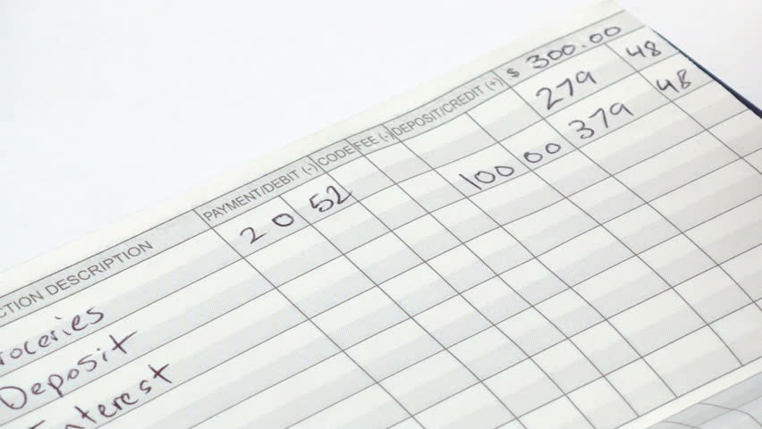 Balancing checkbook - HD