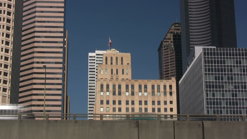Traffic time-lapse in an industrial city. HD 1080i