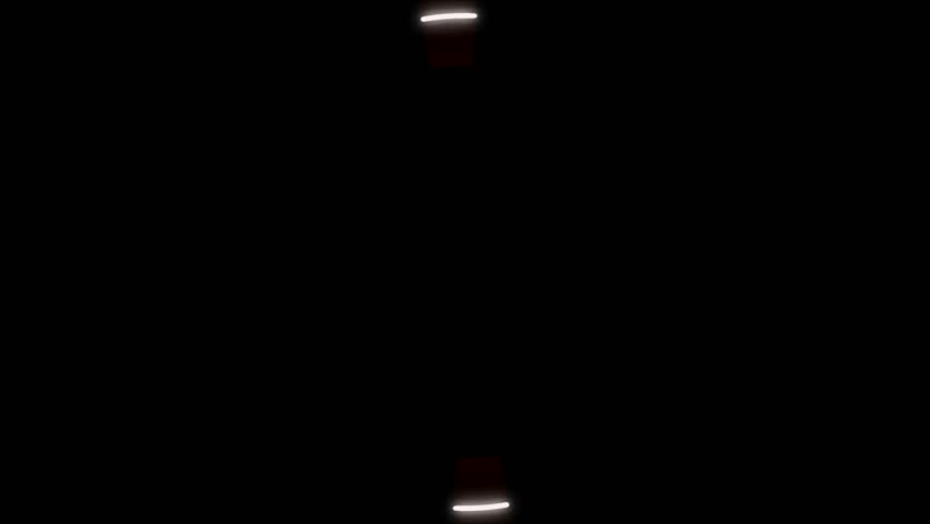 Glowing circle of particles.