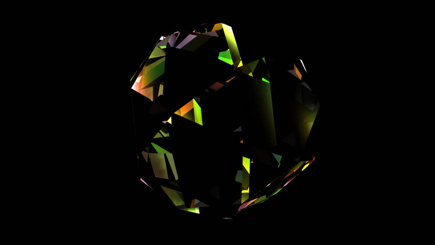 color crystal with alpha matte