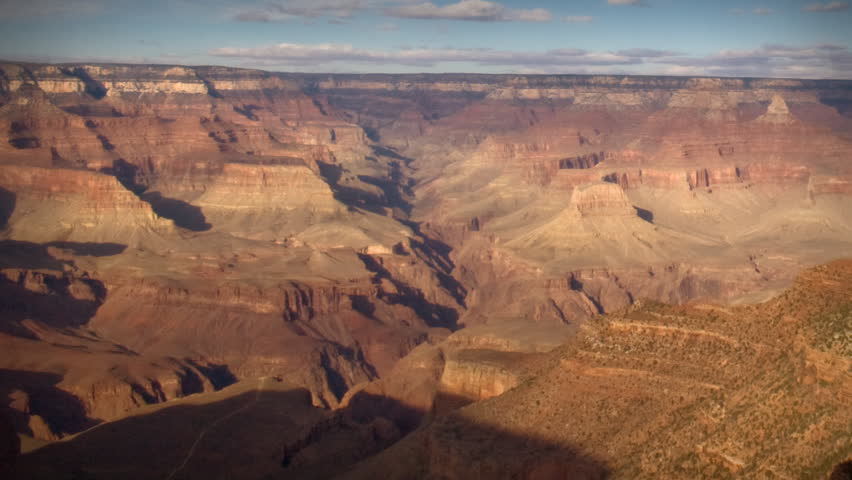 (1138) Grand Canyon Arizona Sunset Landscape South Rim Timelapse. Great for themes of travel, wilderness, adventure, nature, desert, canyon country, destinations, exploration, geology, time, weather.