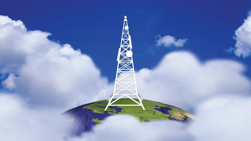 Animation of a Transmission Tower in HD 