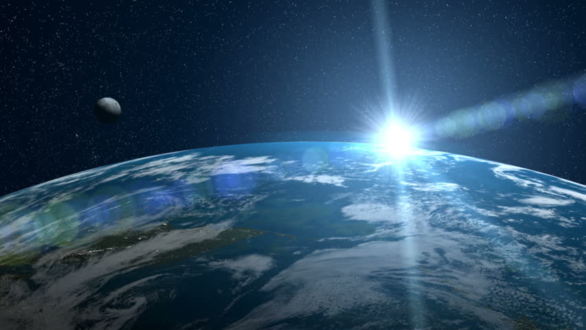 Satellite over Earth
