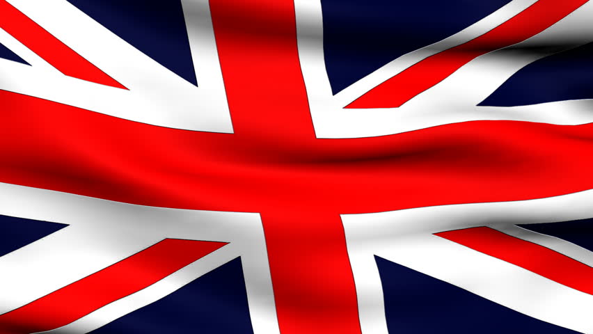 United Kingdom Flag Uks Union Jack Waving 1080p Stock Footage Video