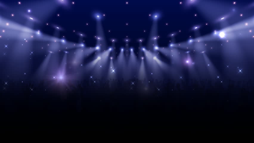 Live Concert. Crowd of cheering.