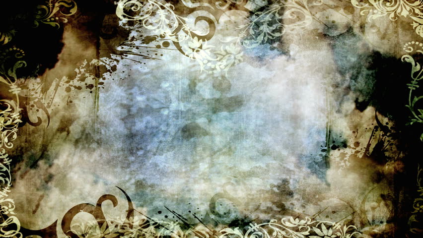 Grunge background with clouds