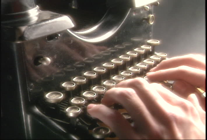 Old Typewriter. Related clips #73273, #73270, #73282, #73294