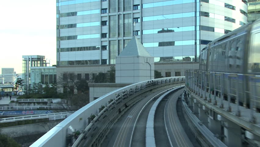 Part 7 of a 20 minute ride on the Yurikamome Monorail to Odaiba, Tokyo.